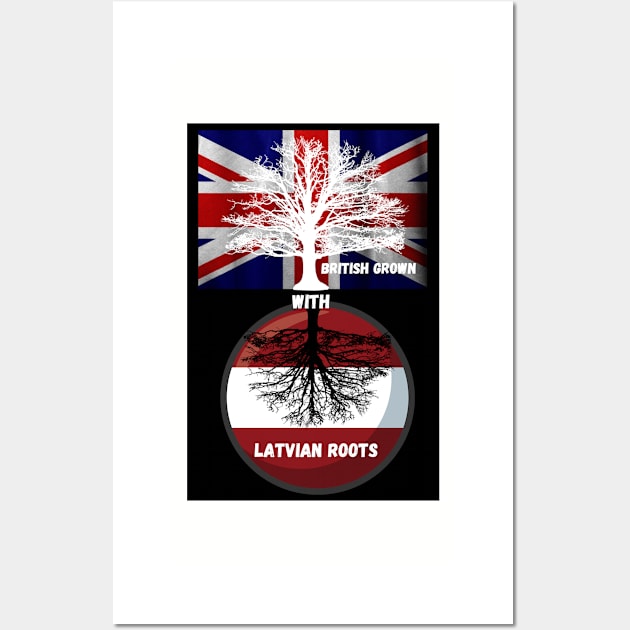 British Grown with Latvian roots - English Wall Art by LukjanovArt